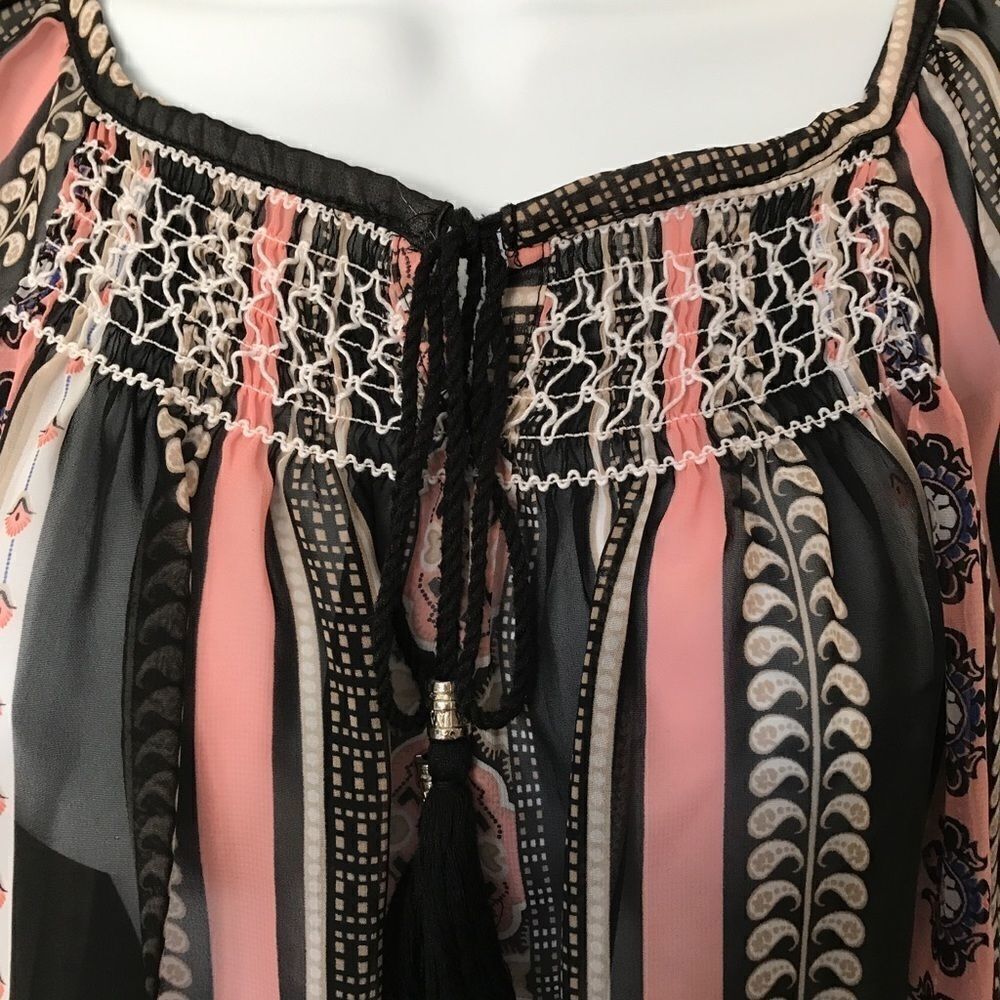 TanJay Boho Lightweight Tunic Top - Picture 4 of 10